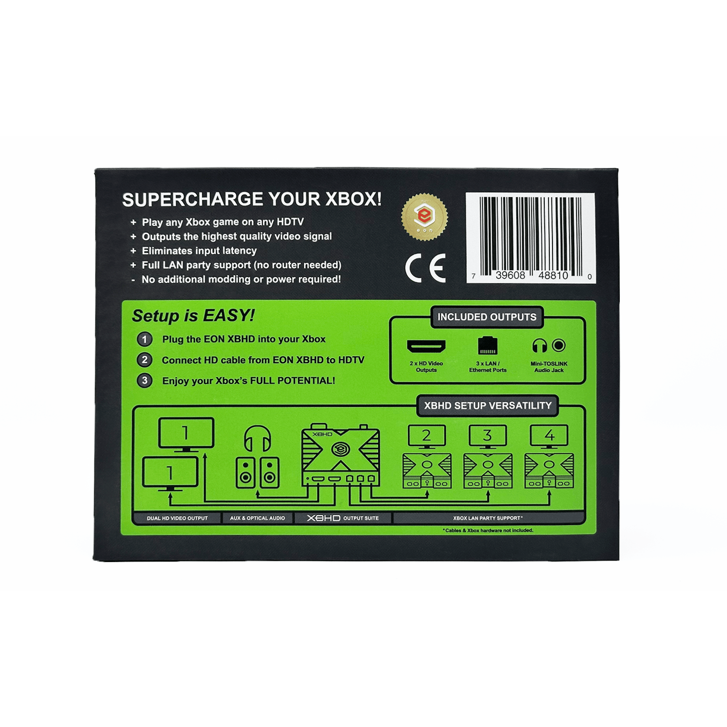 EON XBHD plug - and - play HD adapter for the original Xbox for HD Adapter – CastleMania Games