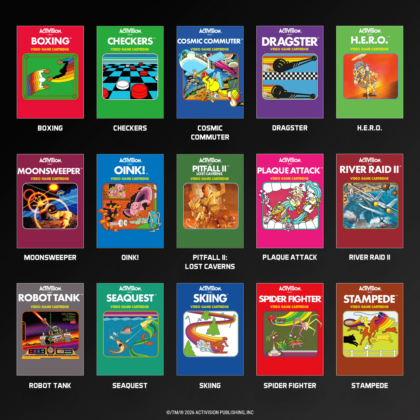 Evercade Activision Collection 2 for Game – CastleMania Games