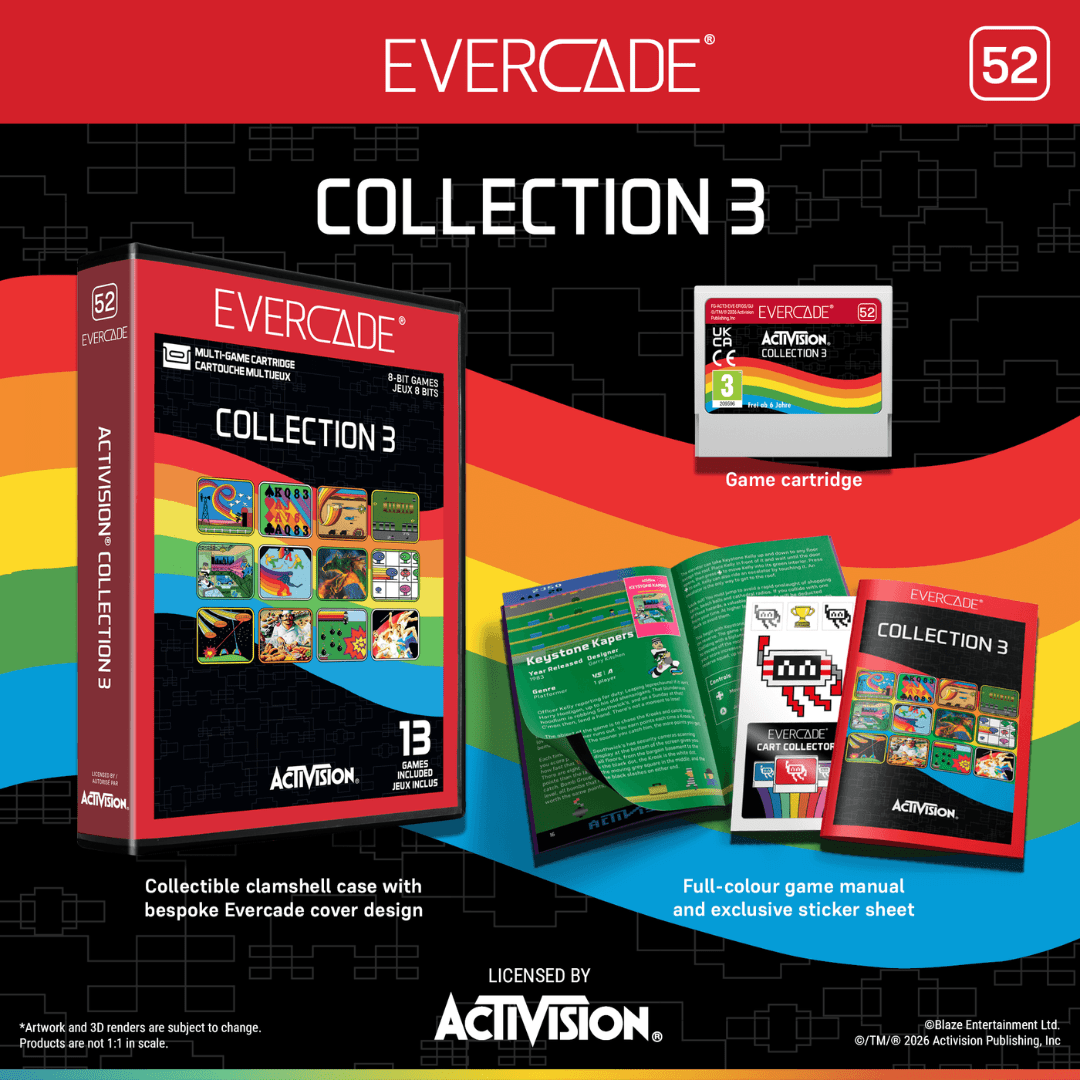 Evercade Activision Collection 3 for Game – CastleMania Games