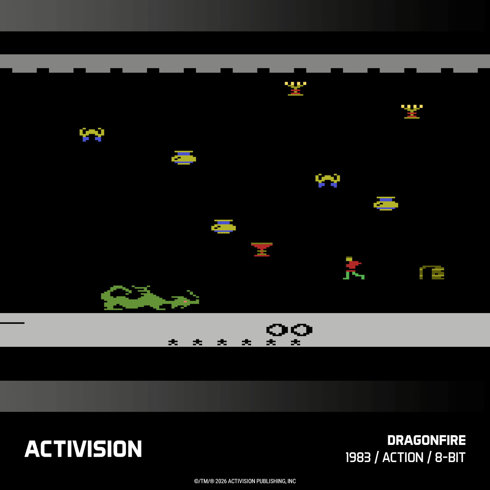 Evercade Activision Collection 3 for Game – CastleMania Games