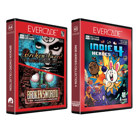 Evercade Broken Sword & Indie Heroes 4 for Game – CastleMania Games