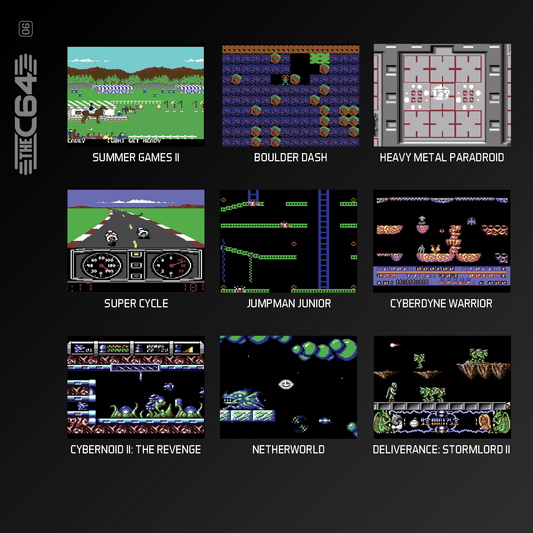 Evercade C64 Collection 3 for Game – CastleMania Games