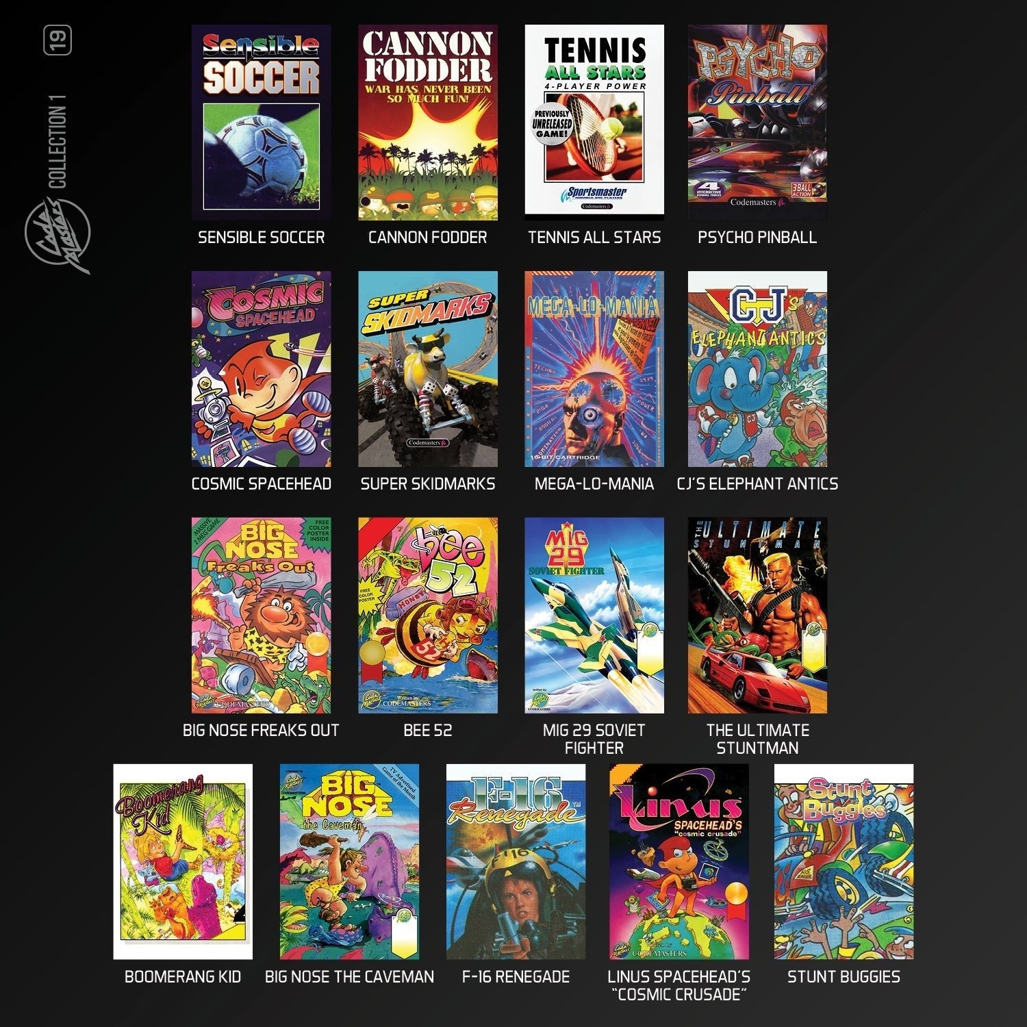 Evercade Codemasters Collection 1 for Game – CastleMania Games