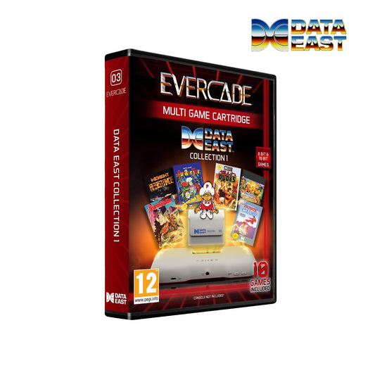 Evercade Data East Cartridge 1 for Game – CastleMania Games