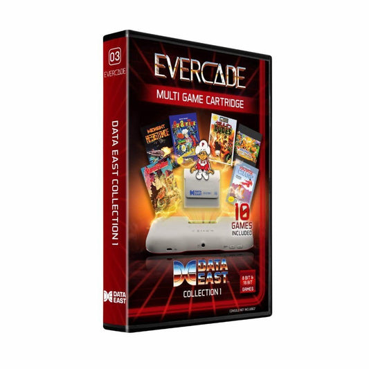 Evercade Data East Cartridge 1 for Game – CastleMania Games