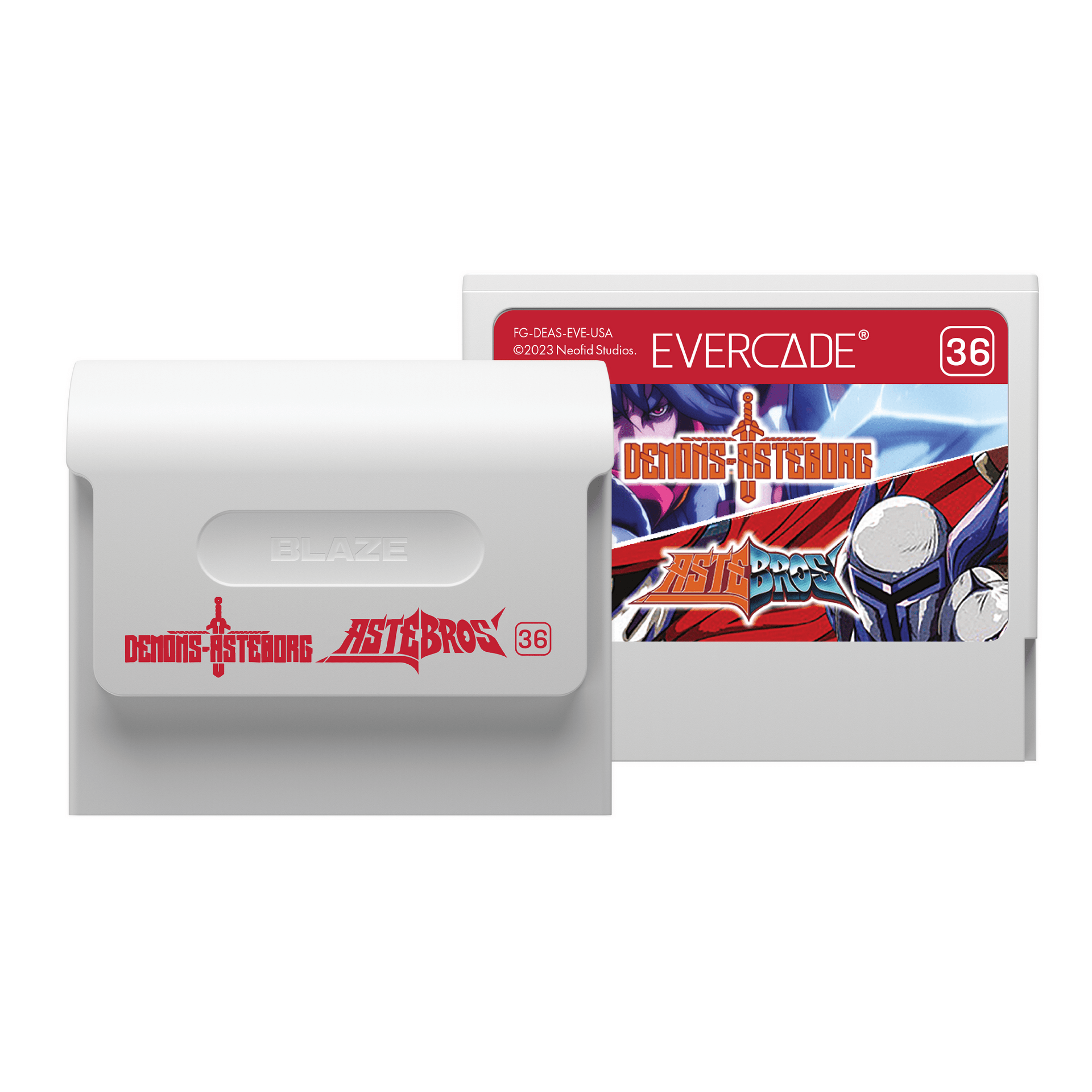 Evercade Demons of Asteborg / Astebros for Game – CastleMania Games