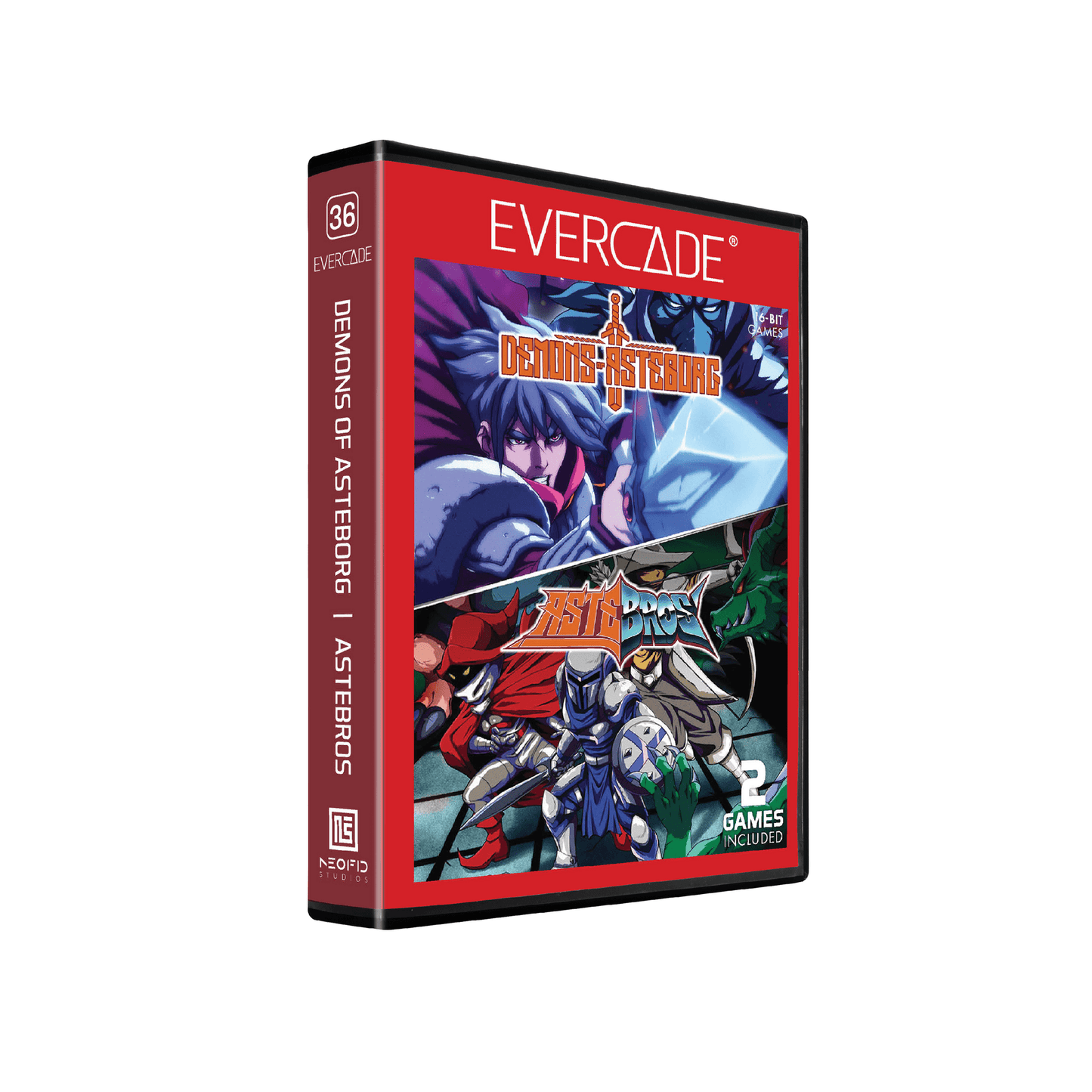 Evercade Demons of Asteborg / Astebros for Game – CastleMania Games