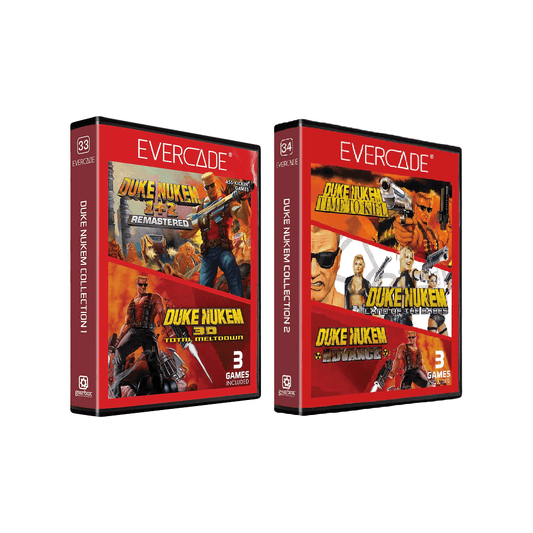 Evercade Duke Nukem Collection 1 & 2 Double Pack for Game – CastleMania Games