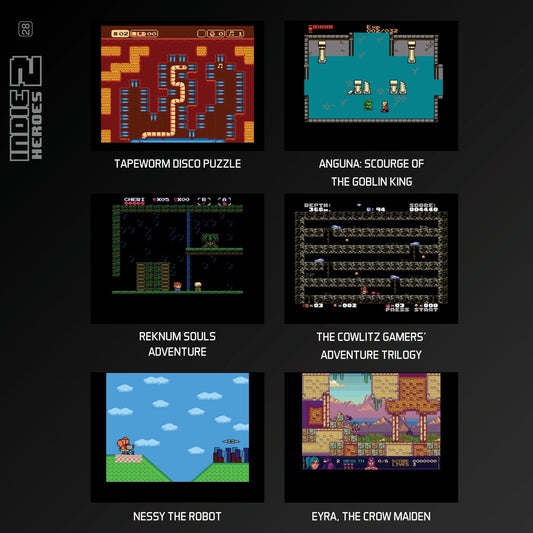 Evercade Indie Heroes Collection 2 for Game – CastleMania Games