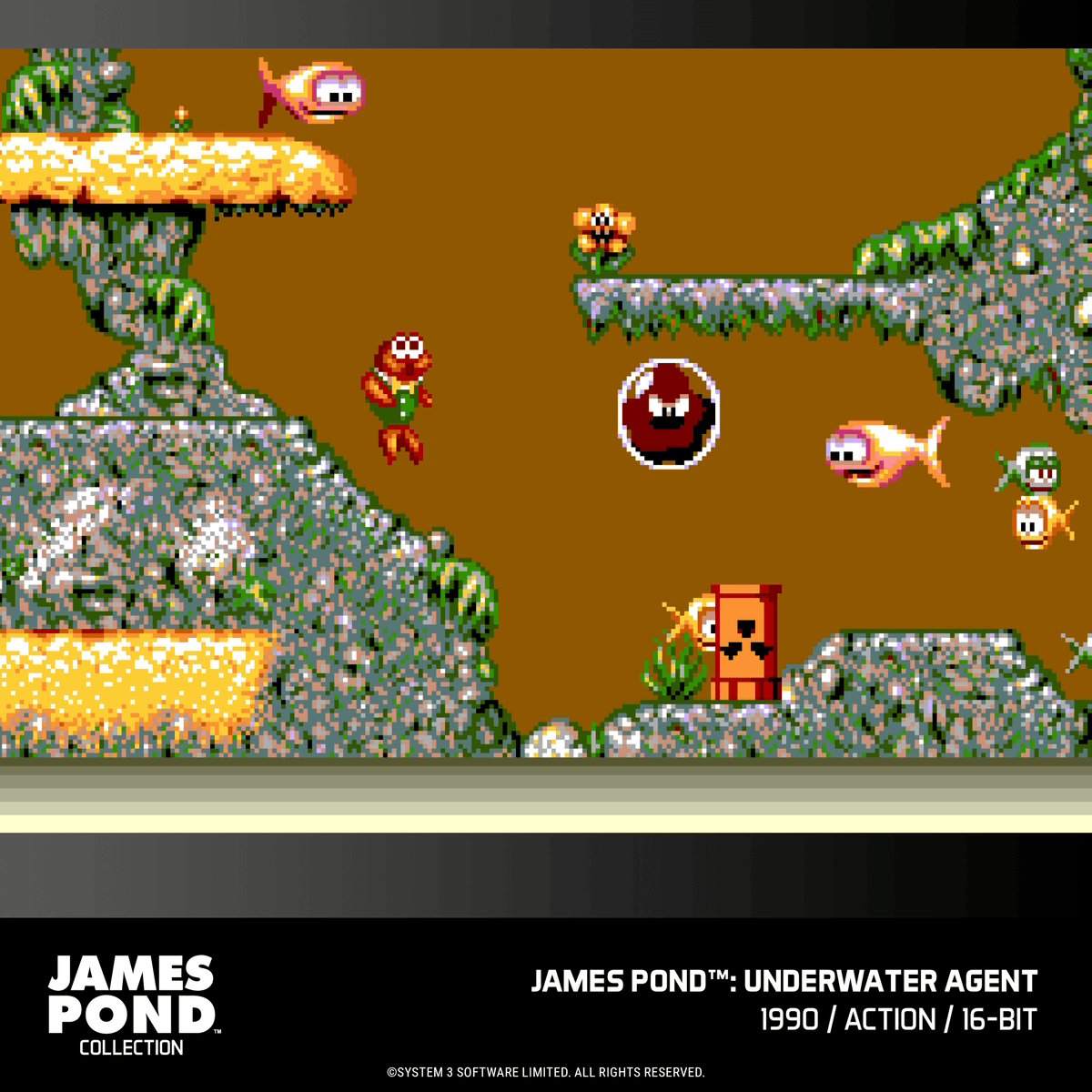 Evercade James Pond and The Last Ninja and IK Collection Bundle for Game – CastleMania Games