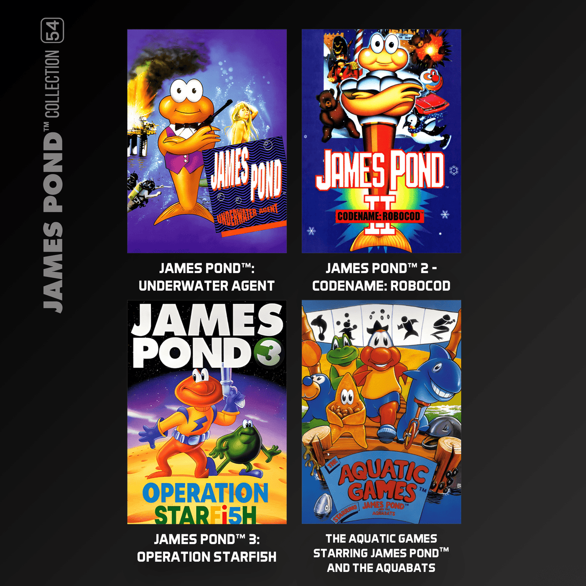 Evercade James Pond Collection for Game – CastleMania Games