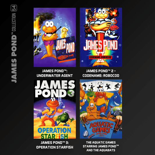 Evercade James Pond Collection for Game – CastleMania Games