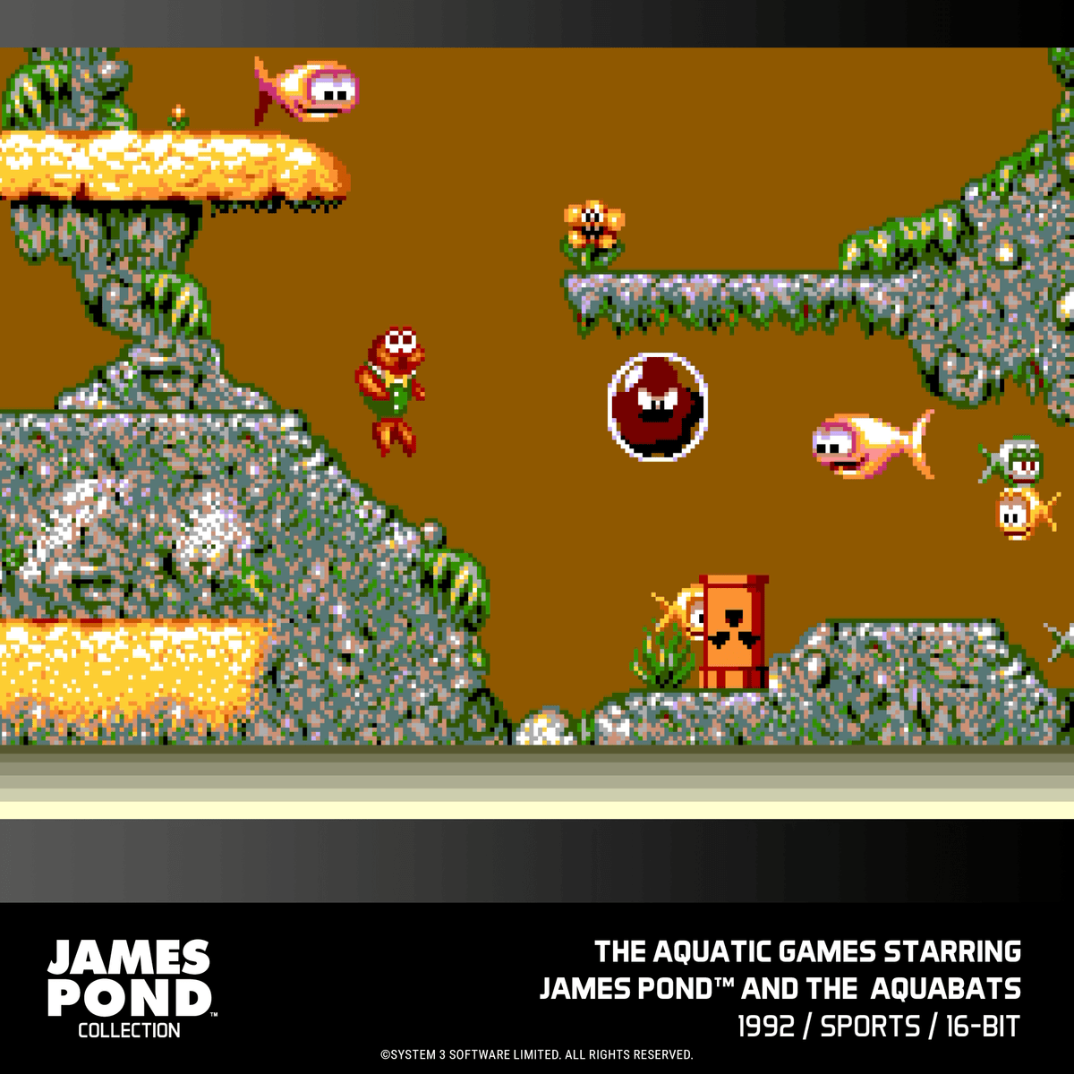 Evercade James Pond Collection for Game – CastleMania Games