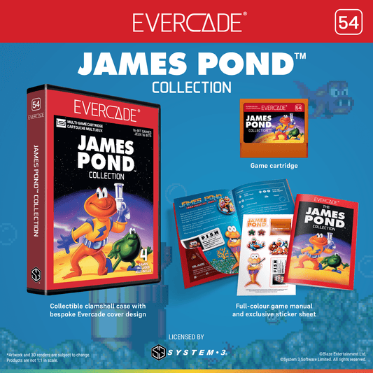 Evercade James Pond Collection for Game – CastleMania Games