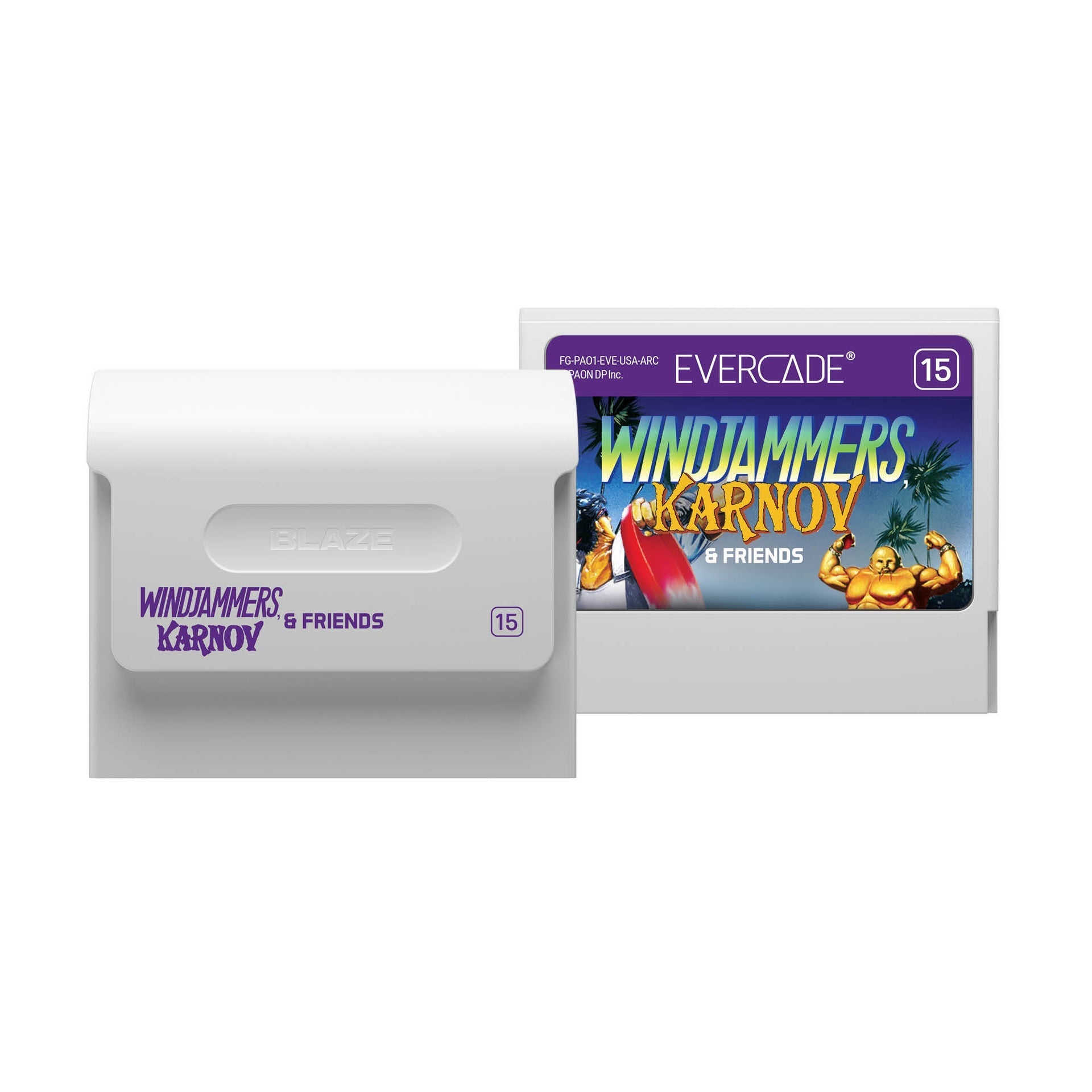 Evercade Karnov, Windjammers and Friends - Gremlin Collection 2 for Game – CastleMania Games