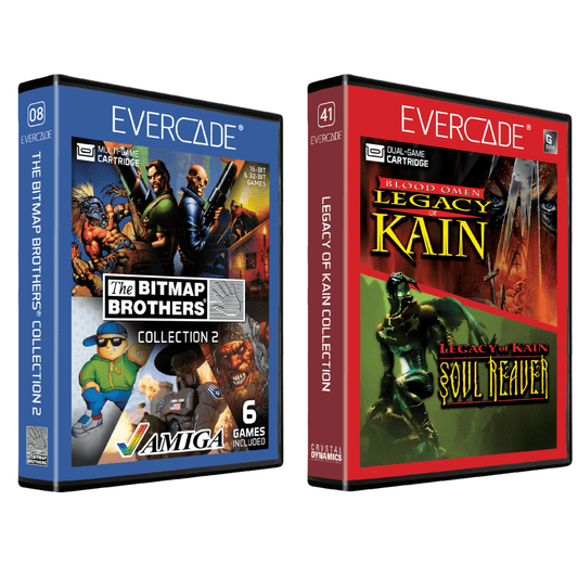 Evercade Legacy of Kain Collection & BitMap Brothers Collection 2 for Game – CastleMania Games