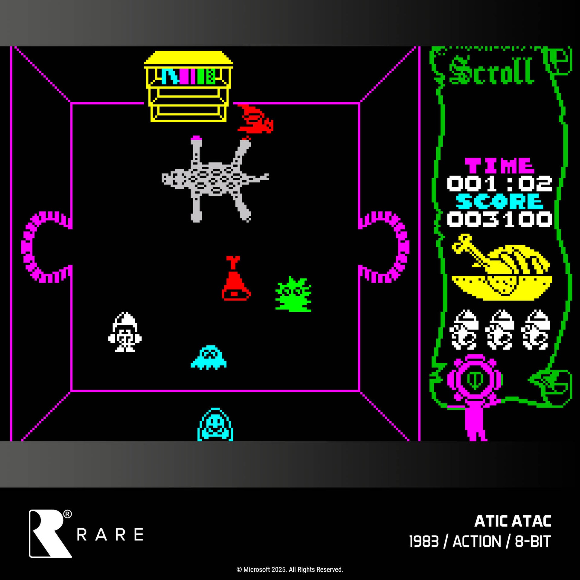 Evercade Llamasoft, Activision 1 and Rare Collection 1 Triple Pack