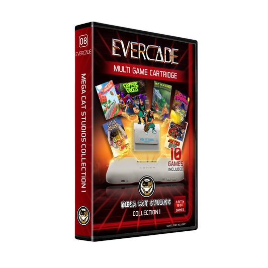 Evercade Mega Cat Cartridge 1 for Game – CastleMania Games