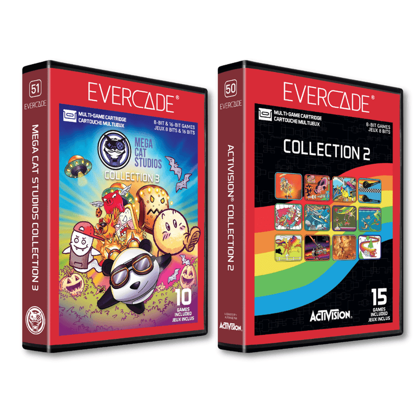 Evercade Mega Cat Collection 3 & Activision 2 Collection bundle