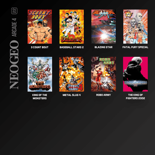 Evercade NEOGEO Arcade Collection 4 & Activision Collection 3 for Game – CastleMania Games