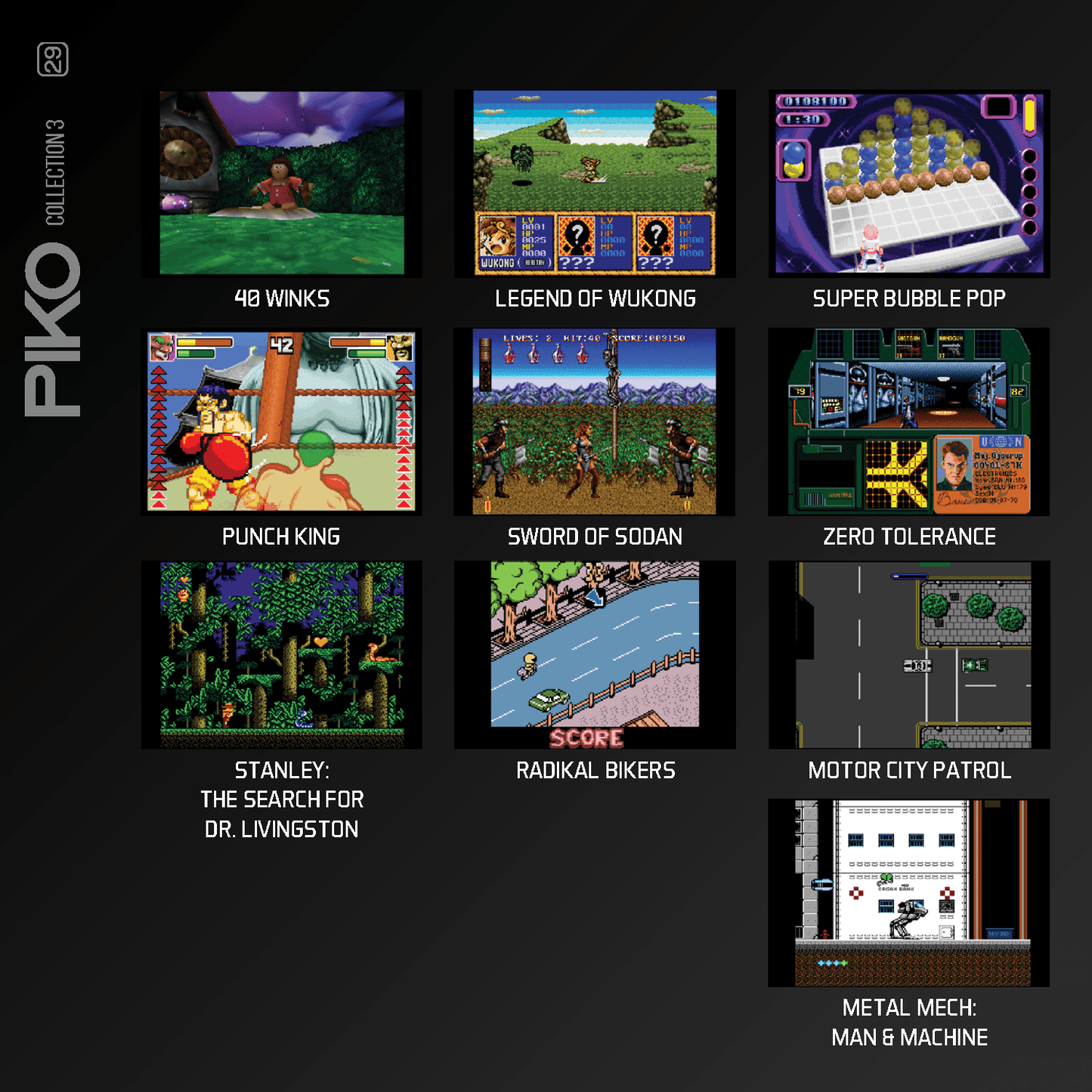 Evercade Piko Collection 3 for Game – CastleMania Games