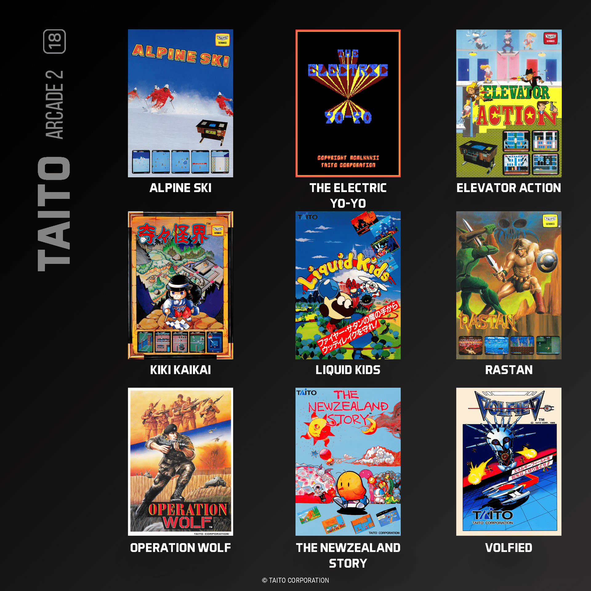Evercade Taito Arcade Collection 2 for Game – CastleMania Games