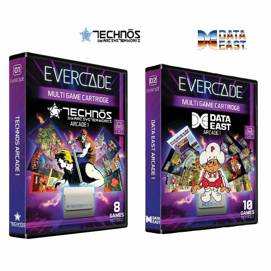 Evercade Technos Arcade & Data East Arcade Bundle for Game – CastleMania Games