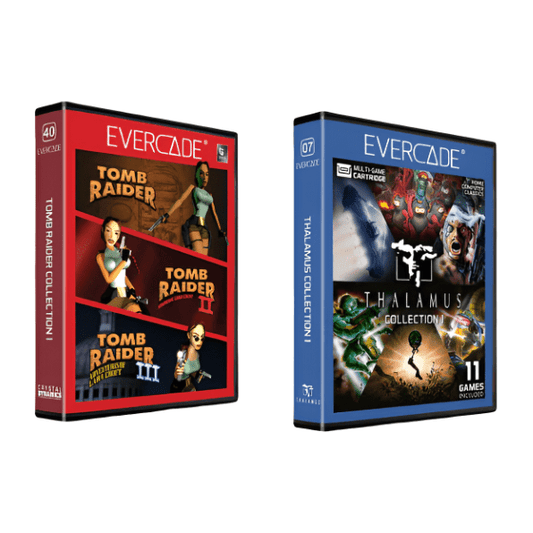 Evercade Tomb Raider Collection 1 & Thalamus Collection 1 for Game – CastleMania Games