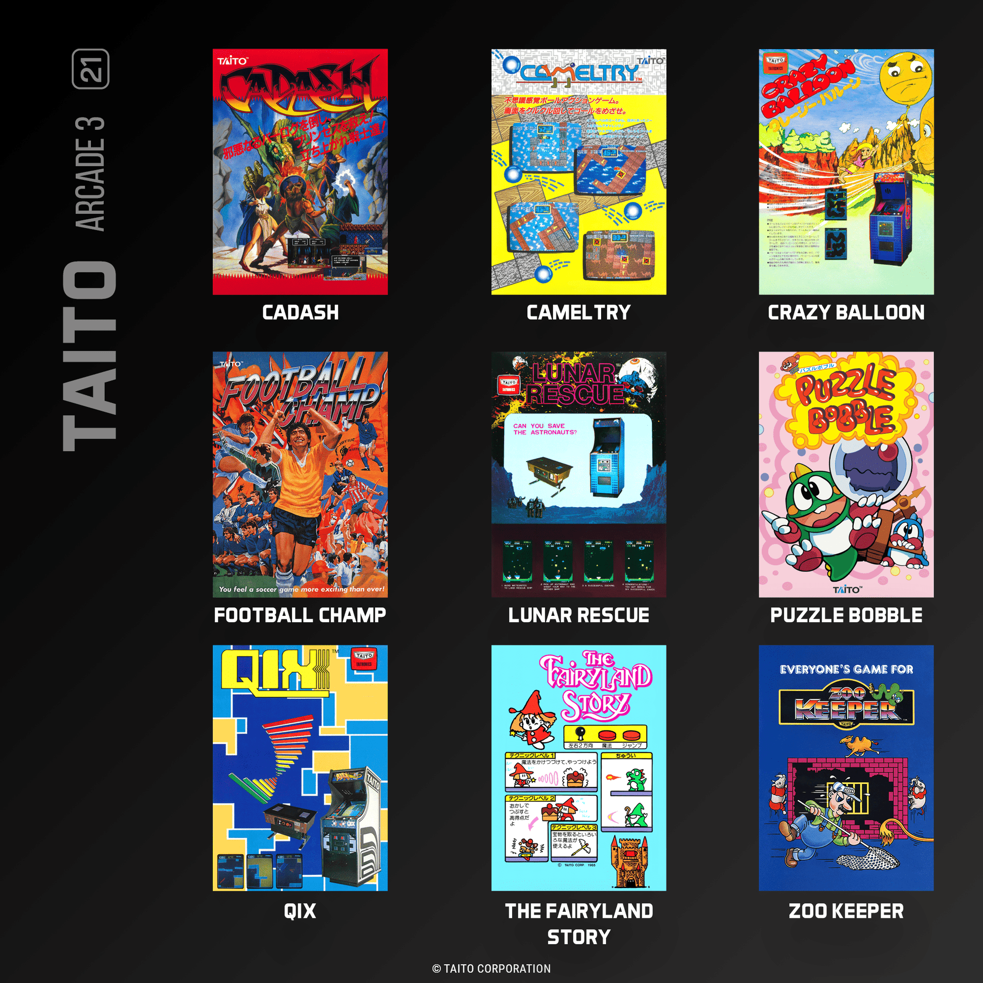 Evercade Turrican and Taito Arcade Collection 3 for Game – CastleMania Games