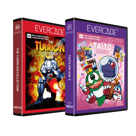 Evercade Turrican and Taito Arcade Collection 3 for Game – CastleMania Games