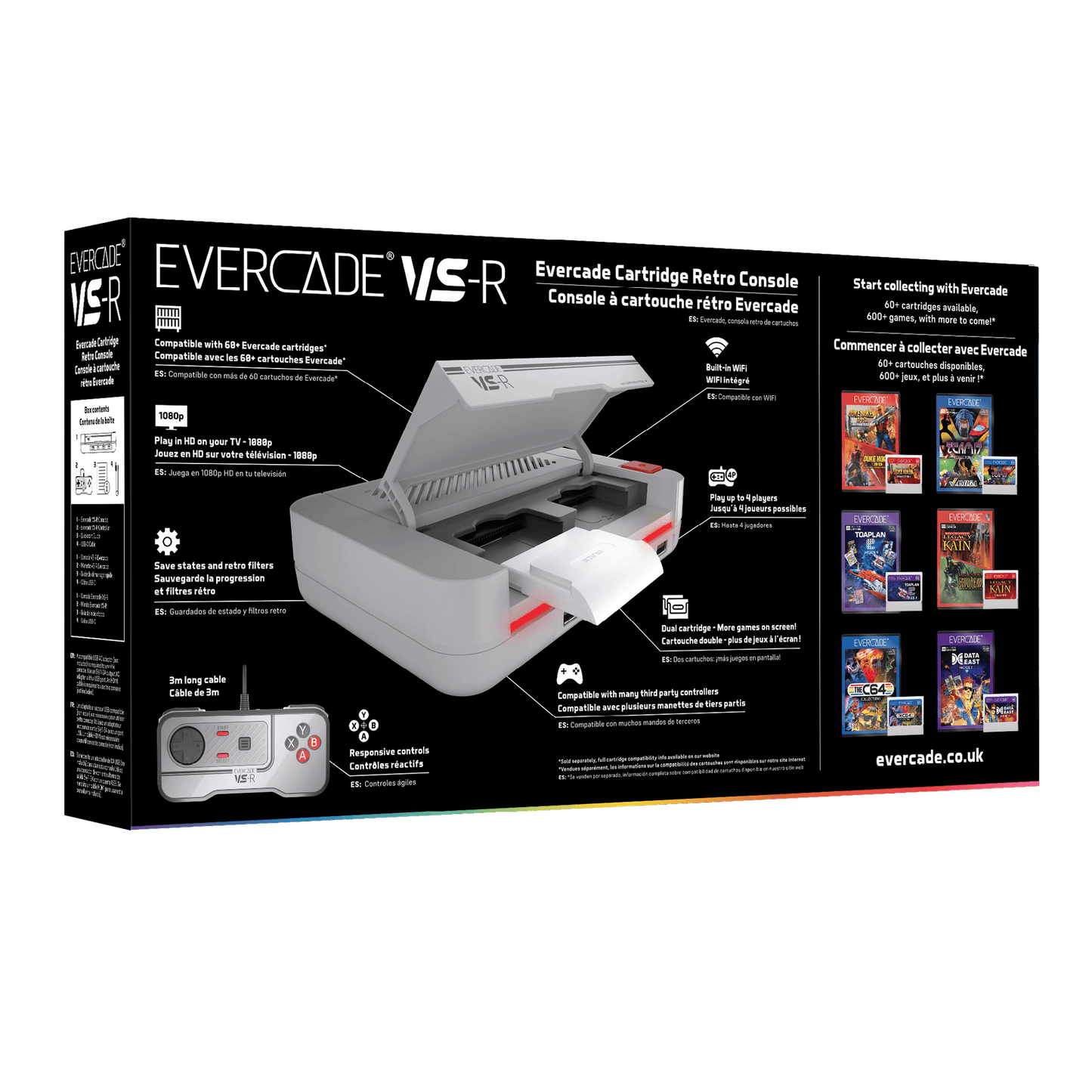 Evercade VS - R for Home Console – CastleMania Games