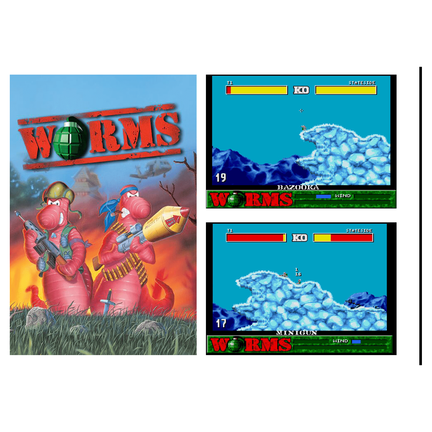 Evercade Worms Collection 1 for Game – CastleMania Games