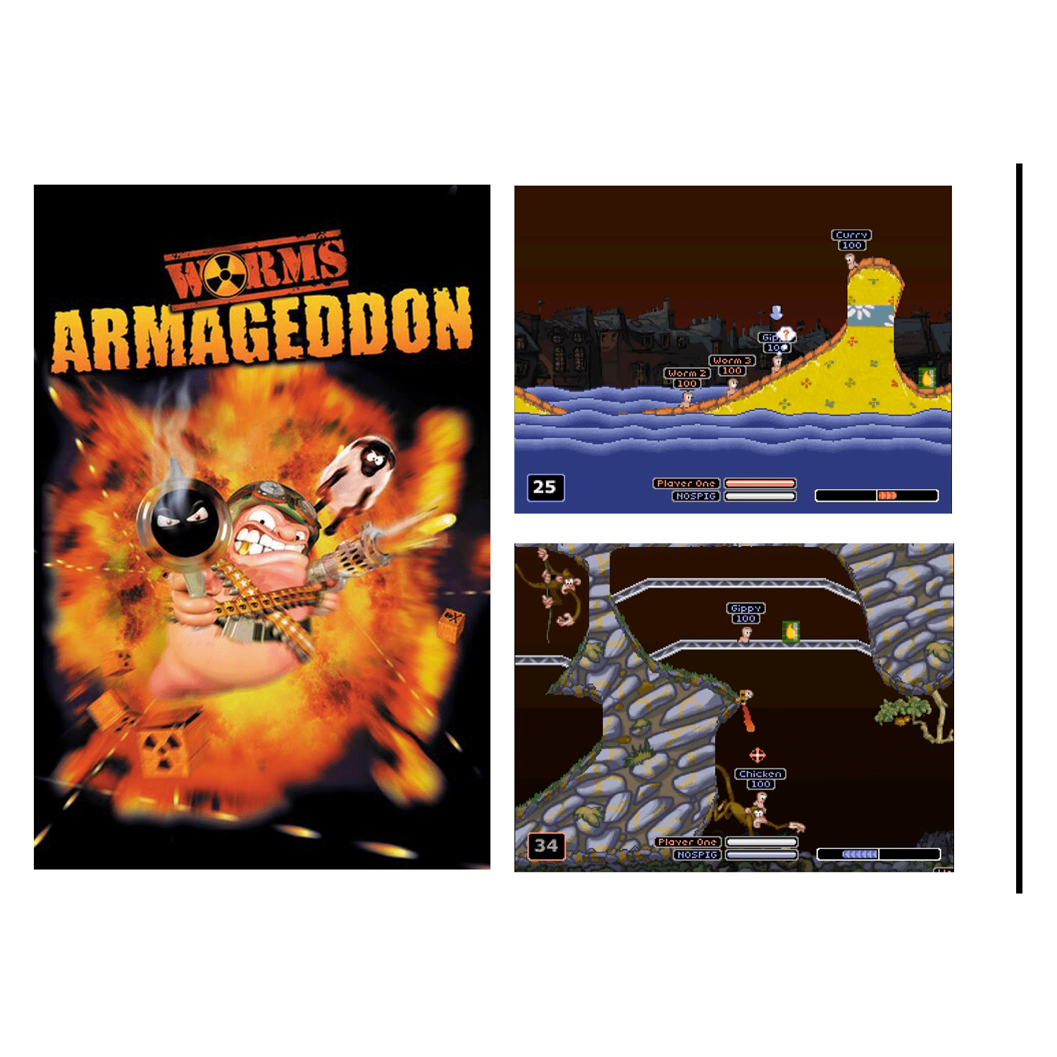 Evercade Worms Collection 1 for Game – CastleMania Games