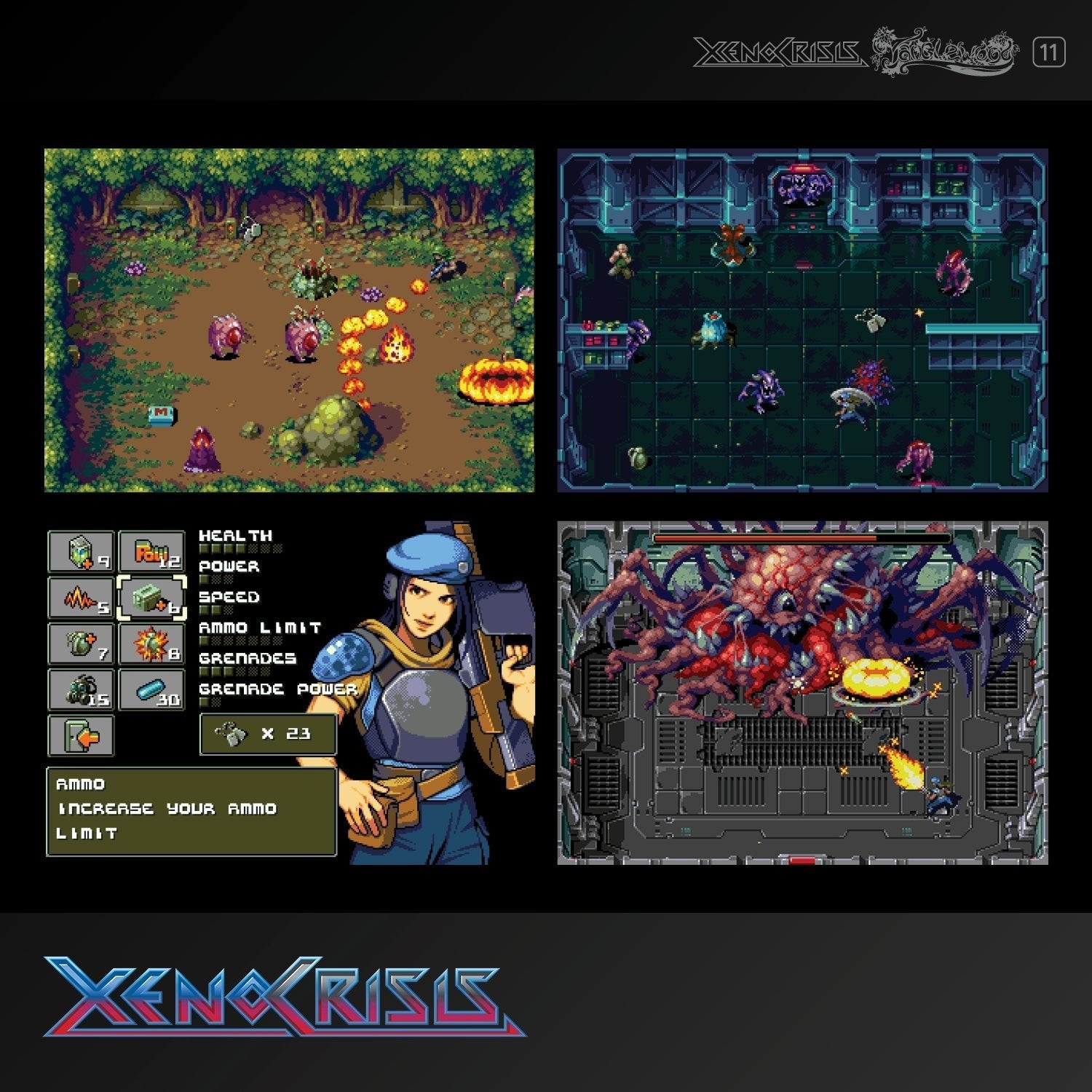 Evercade Xenocrisis & Tanglewood for Game – CastleMania Games