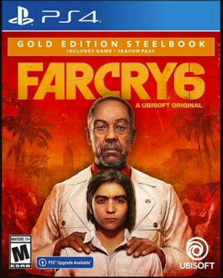 Far Cry 6 SteelBook Gold Edition for PlayStation 4