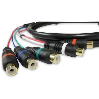 HD Retrovision 6ft 5X RCA Extension Cable - Male - To - Female for A/V Cable – CastleMania Games
