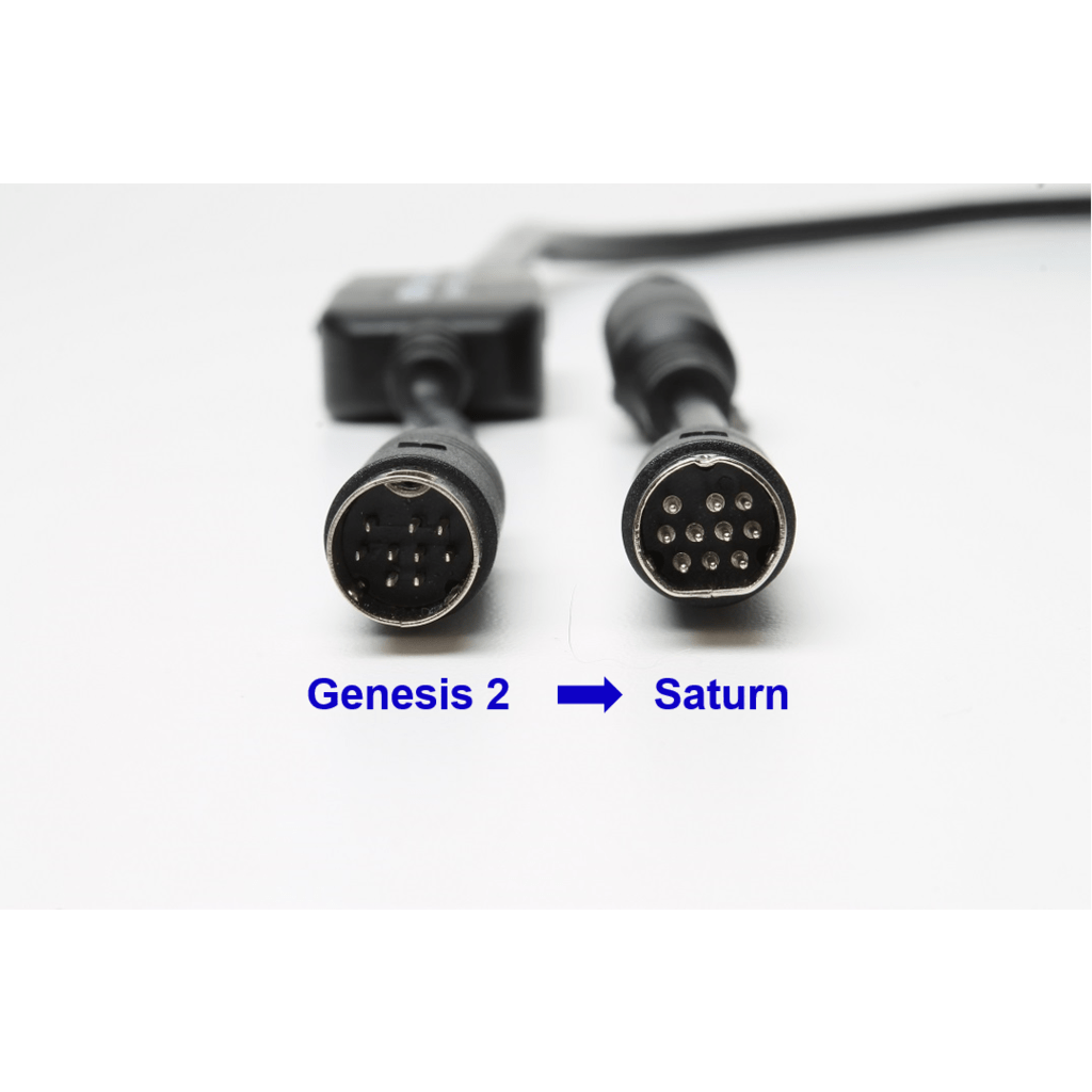 HD Retrovision Saturn A/V Port Adapter - SEGA Saturn adapter for Genesis 2 Cable for A/V Adapter – CastleMania Games
