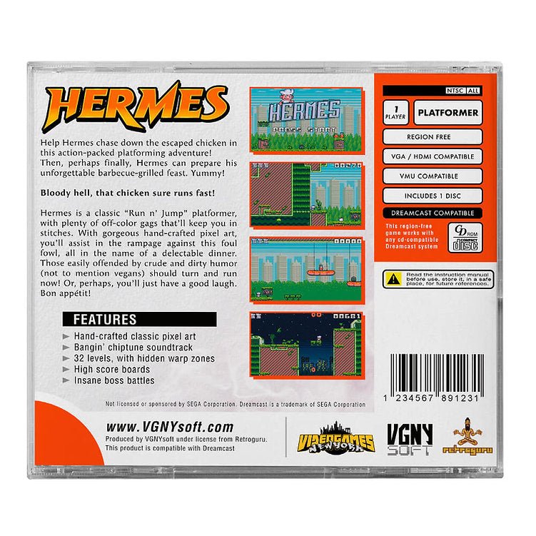 Hermes [Sega Dreamcast] for Dreamcast Game – CastleMania Games
