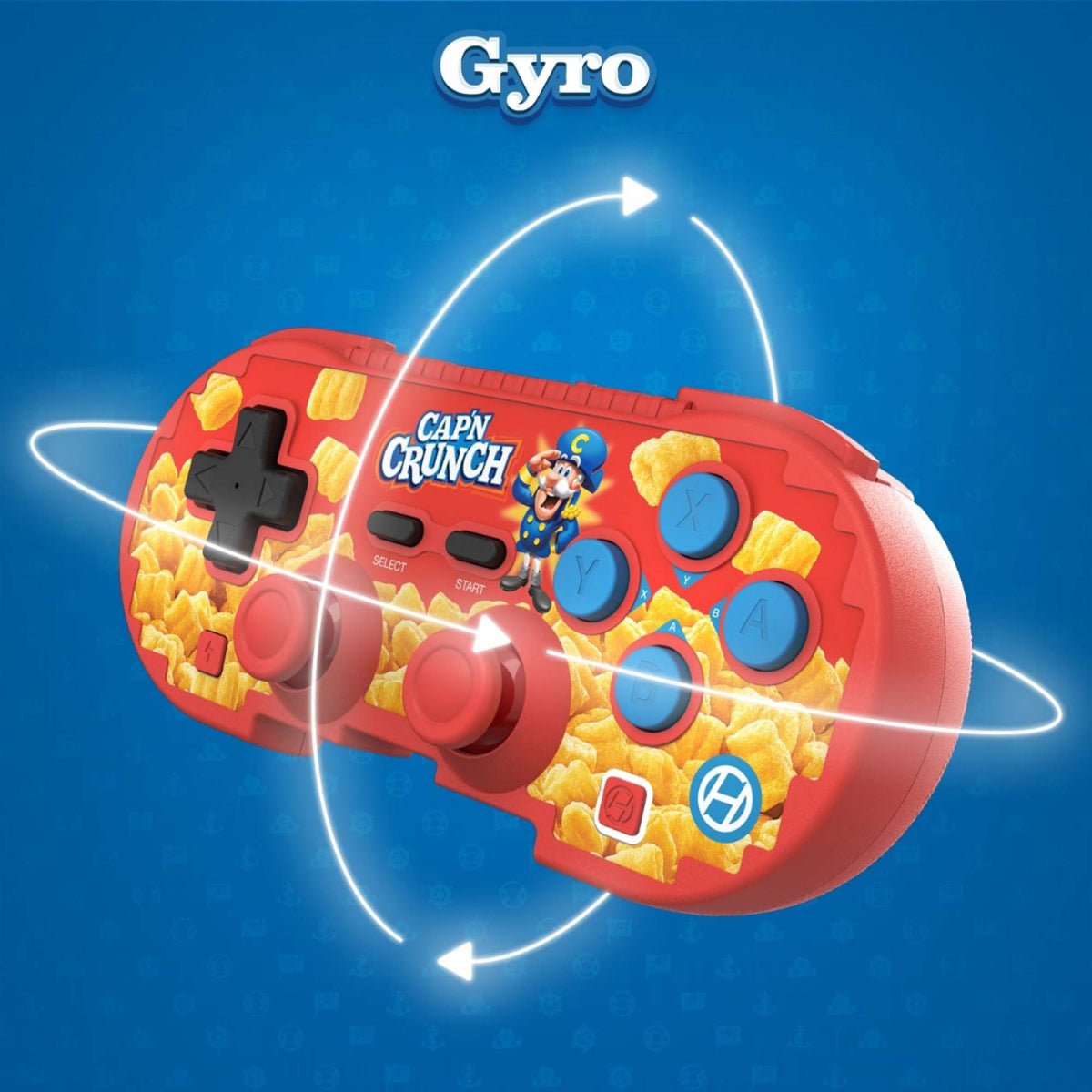 Hyperkin Limited Edition Pixel Art Wireless Bluetooth Official Cap'n Crunch Controller for Controller – CastleMania Games