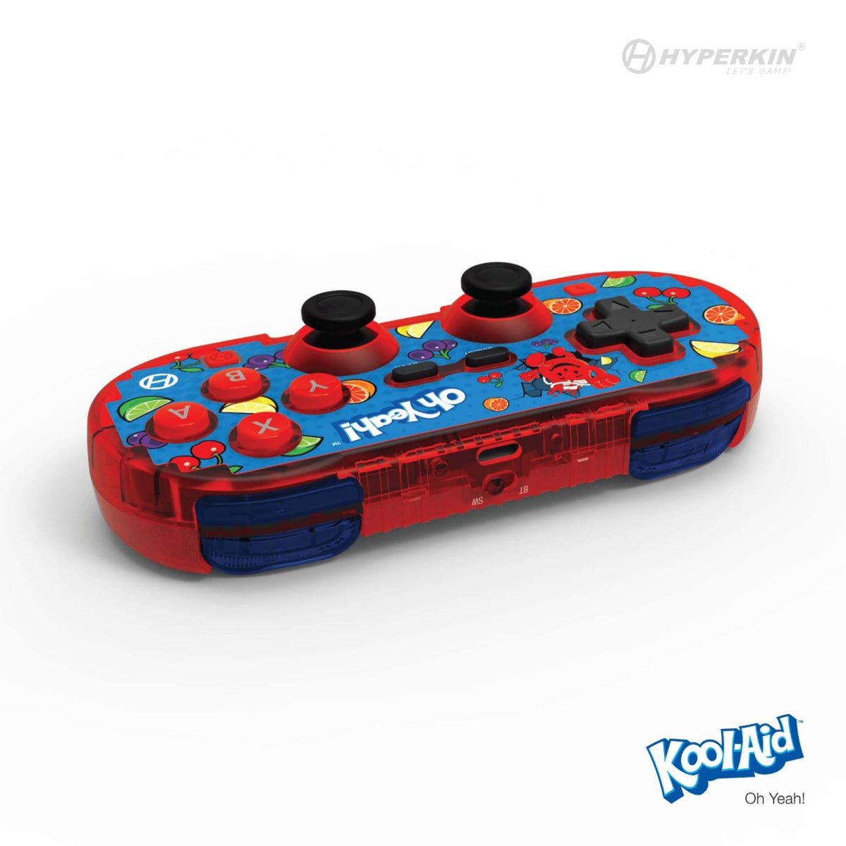 Hyperkin Ltd. Edition Pixel Art Bluetooth Controller Official Kool - Aid (Oh Yeah) for Controller – CastleMania Games