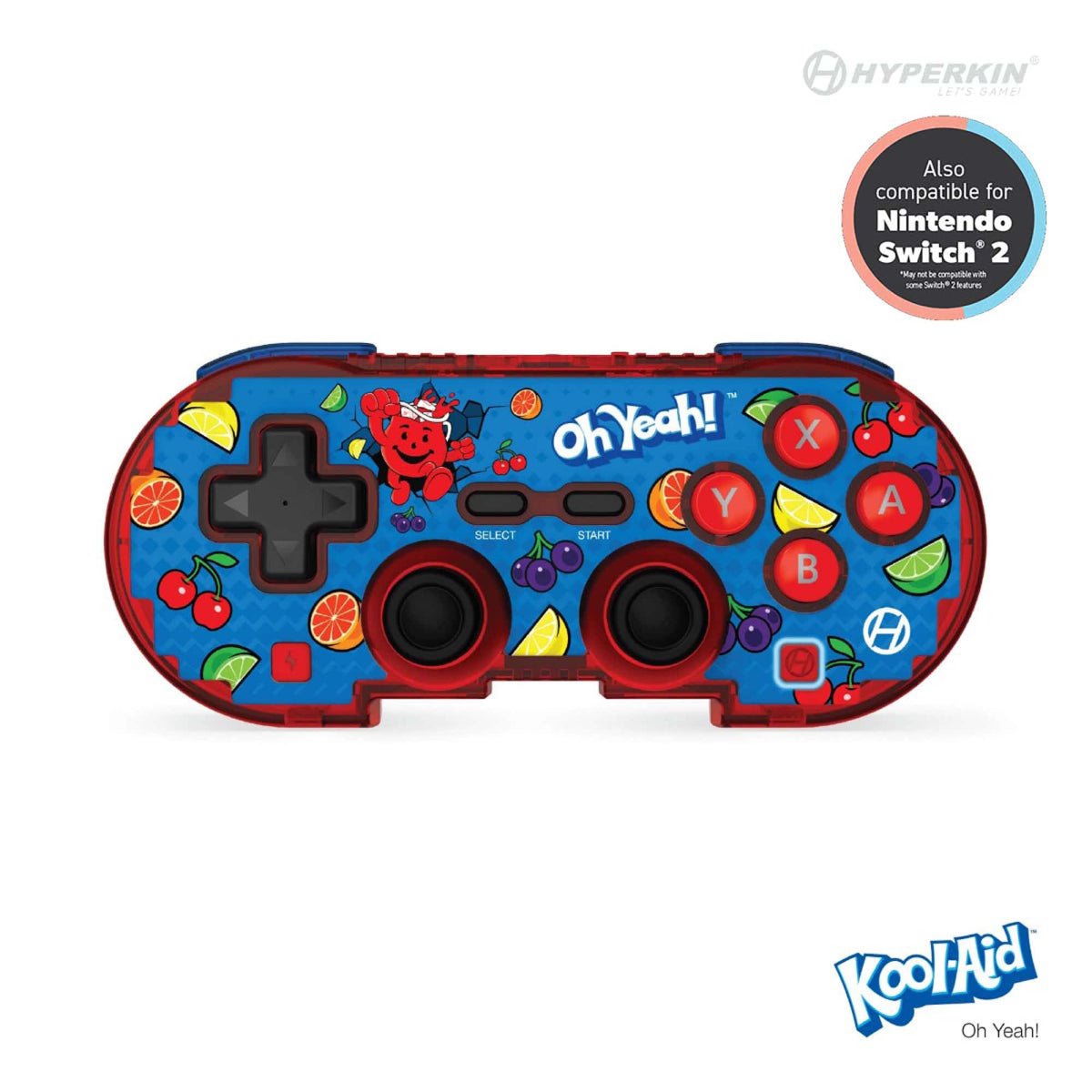 Hyperkin Ltd. Edition Pixel Art Bluetooth Controller Official Kool - Aid (Oh Yeah) for Controller – CastleMania Games