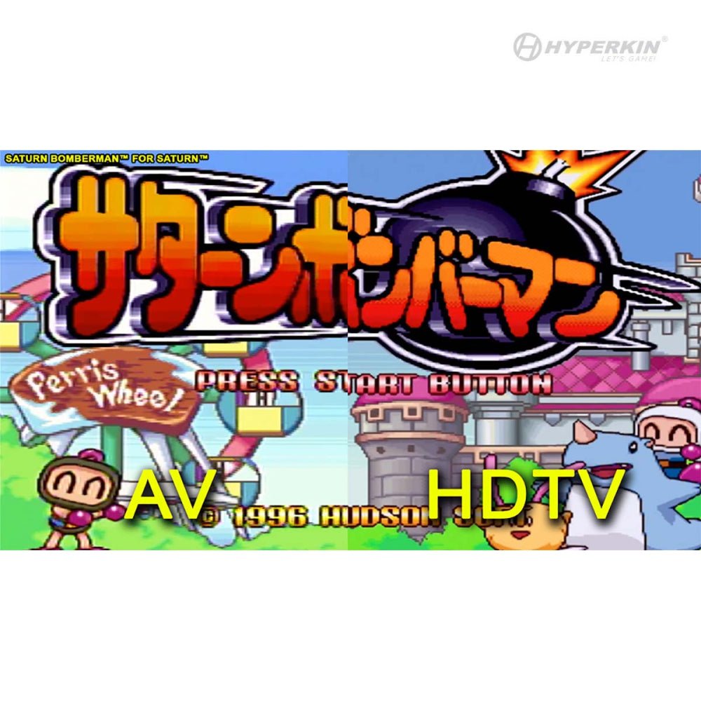 Hyperkin Saturn HDTV Cable for A/V Adapter – CastleMania Games