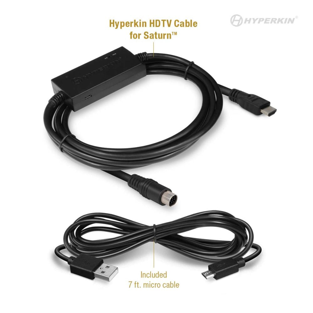 Hyperkin Saturn HDTV Cable for A/V Adapter – CastleMania Games