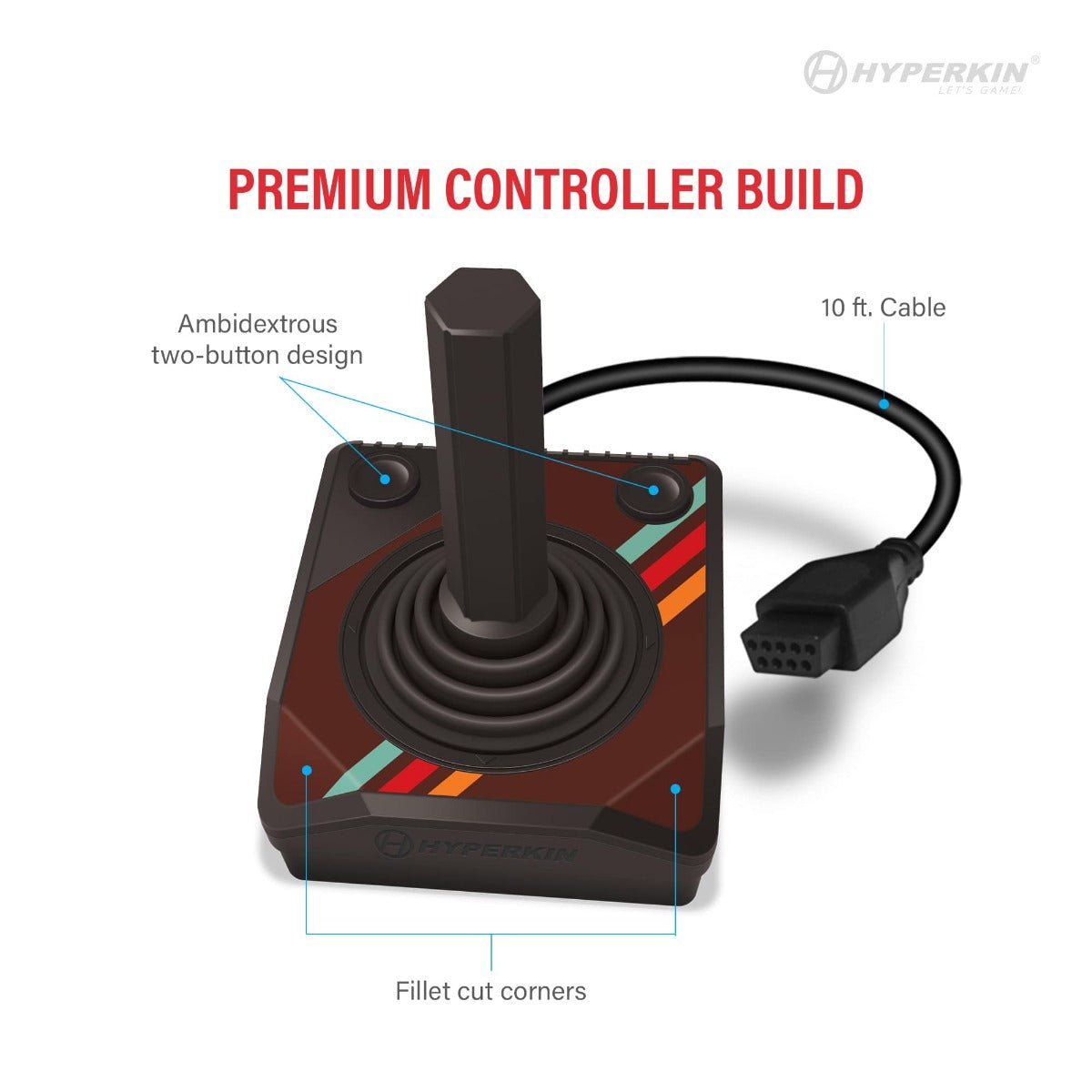 Hyperkin Trooper Premium Controller - Atari for Controller – CastleMania Games
