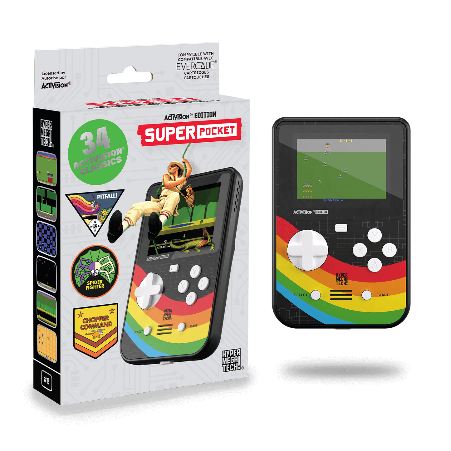HYPERMEGATECH! ACTIVISION SUPER POCKET for Portable Console – CastleMania Games