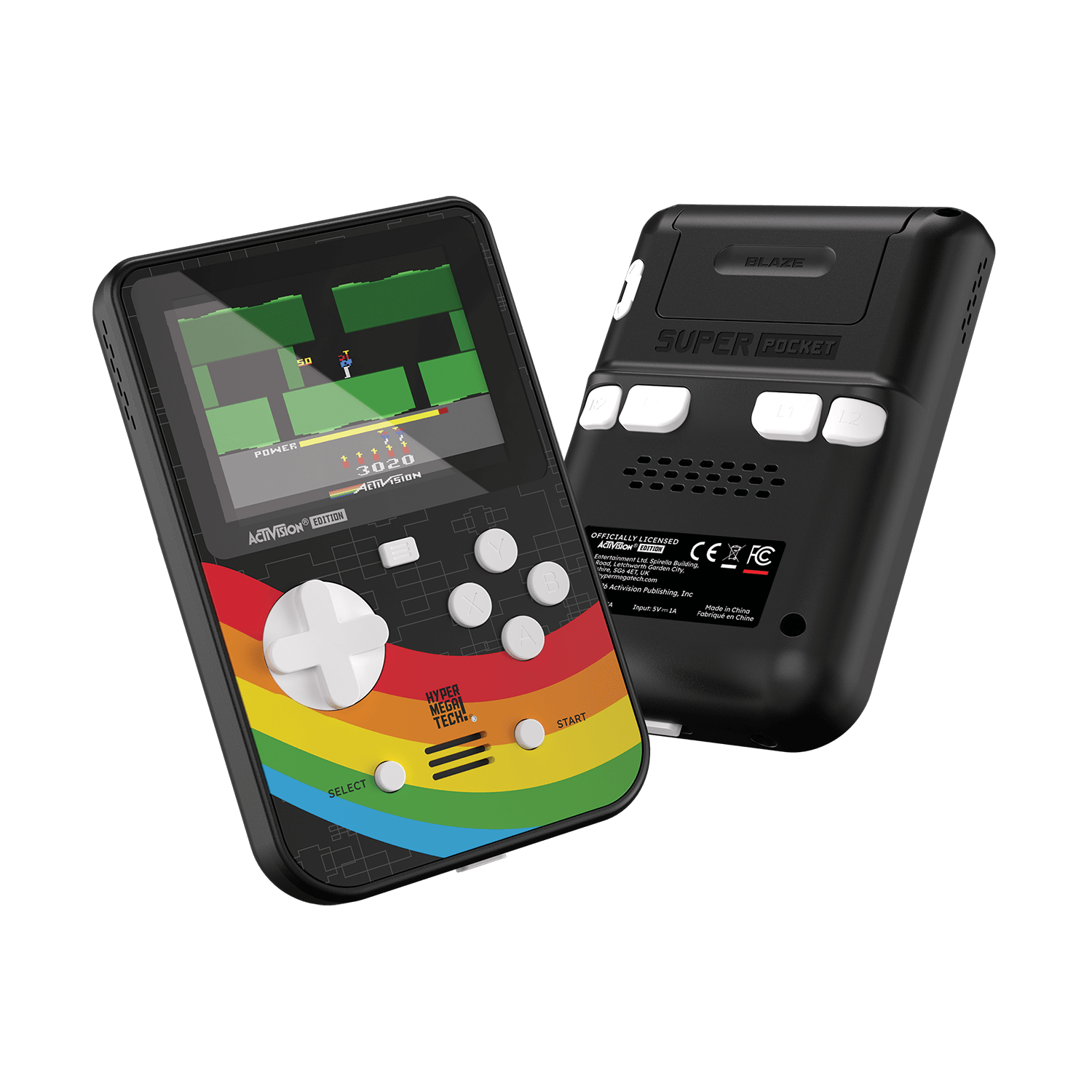 HYPERMEGATECH! ACTIVISION SUPER POCKET for Portable Console – CastleMania Games
