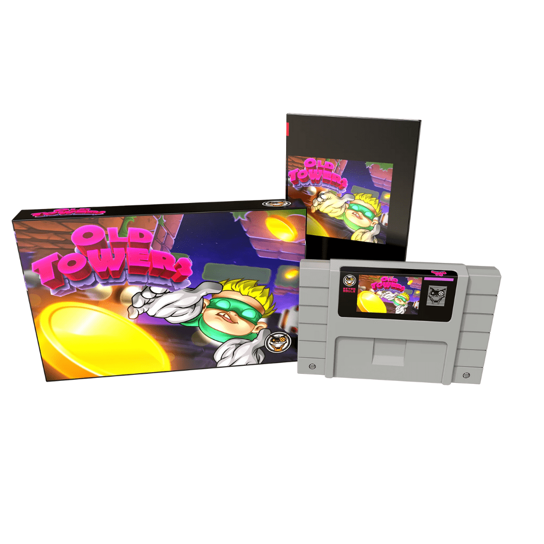 Old Towers - Complete In Box With Manual (SNES) for SNES Game – CastleMania Games