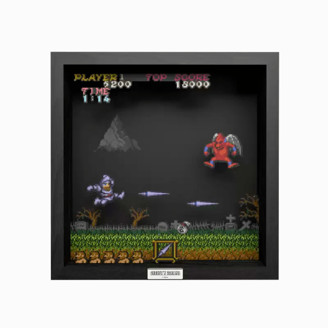 Pixel Frames - Ghosts 'N Goblins: The Red Arremer for Decor – CastleMania Games