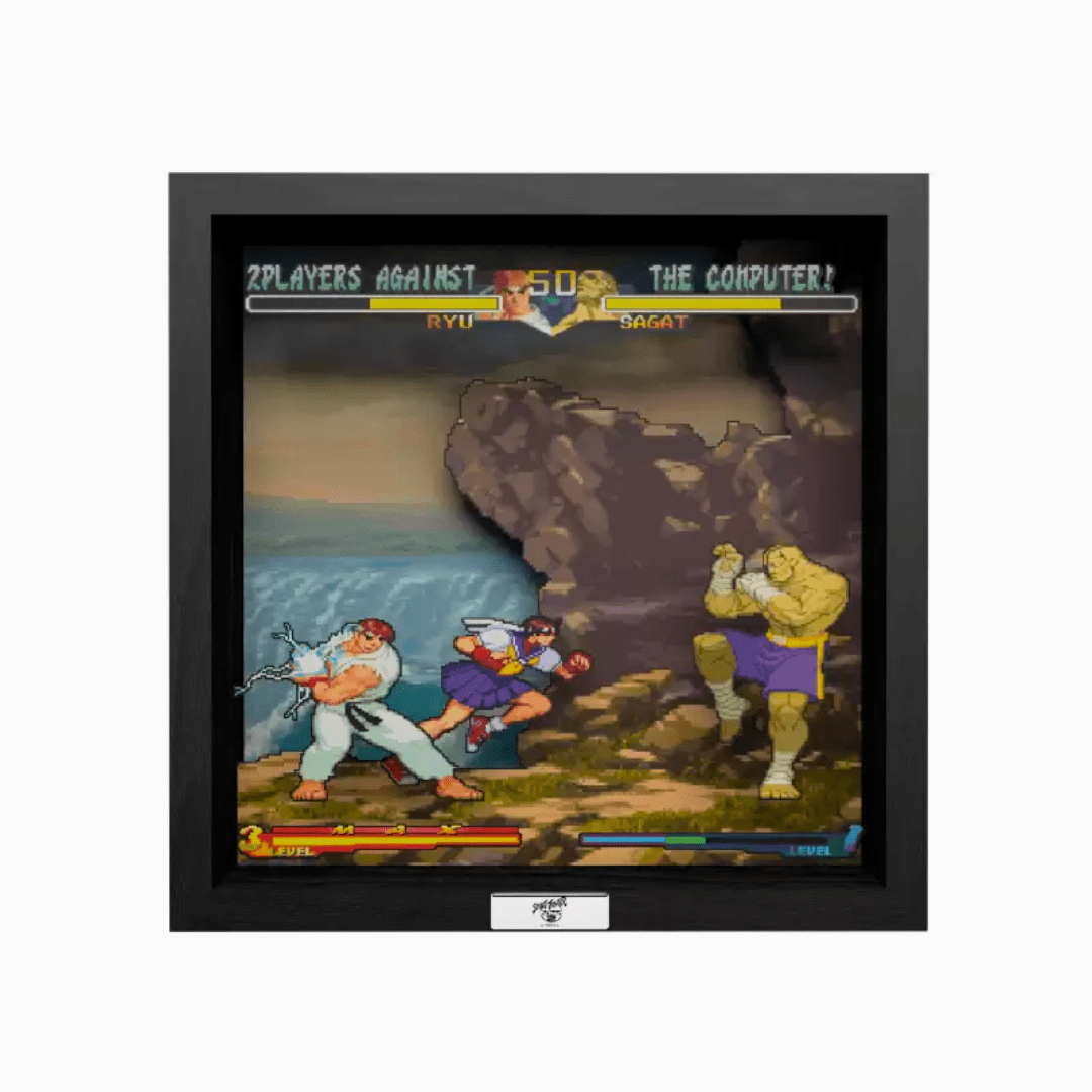 Pixel Frames - Street Fighter Alpha 2: A Dramatic Battle for Decor – CastleMania Games
