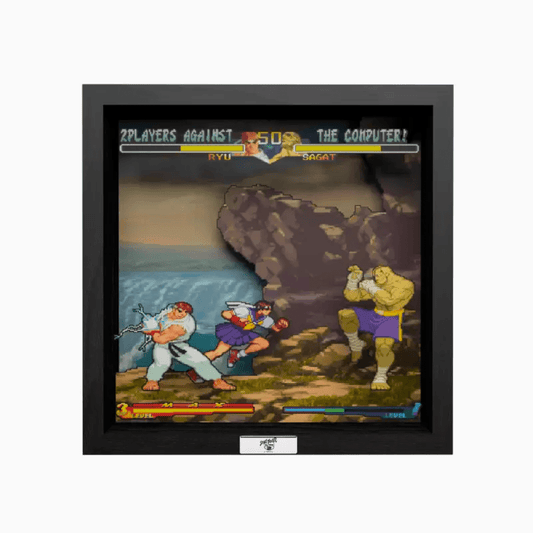 Pixel Frames - Street Fighter Alpha 2: A Dramatic Battle for Decor – CastleMania Games
